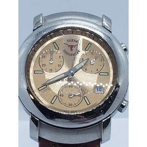 Custom Swiss Made Longhorns Men Chronograph Watch